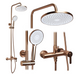 Душовий гарнітур REA ONTARIO BRUSHED COPPER