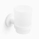 Стакан для зубных щеток VBI VENUS WHITE MATTE