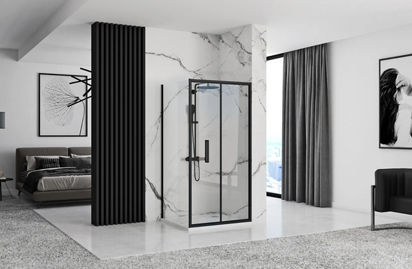 Душова кабіна REA RAPID FOLD 100x90 BLACK