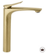 Смеситель для раковины REA VISION BRUSHED GOLD высокий
