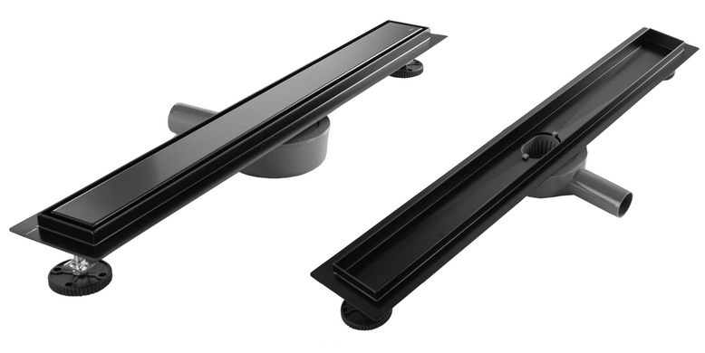 Трап для душа REA NEOX 60 PRO BLACK 2в1 черный