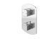 Душевая система KOHLMAN FOXAL 20 CHROME с термостатом + BOX скрытого монтажа