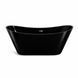 Ванна VBI MARMOLADA BLACK 170 x 75 отдельностоящая