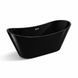 Ванна VBI MARMOLADA BLACK 170 x 75 отдельностоящая