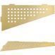 Кутова полиця для ванни REA SF05 30 BRUSHED GOLD