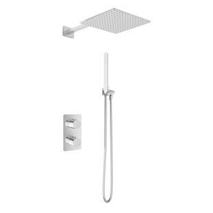 Душевая система KOHLMAN EXPERIENCE 30 CHROME с термостатом + BOX скрытого монтажа