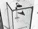 Кутова полиця для ванни REA SF07 28 BLACK MATT