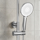 Душевой гарнитур REA ONTARIO NIKIEL BRUSHED