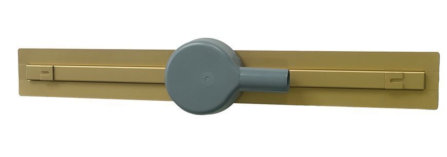 Трап для душа VBI FORT SLIM 80 BRUSHED GOLD