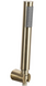 Смеситель для ванны и душа REA ARGON BRUSHED GOLD с изливом