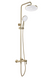 Душовий гарнітур REA ONTARIO BRUSHED GOLD