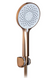 Змішувач для ванни та душу REA DROP BRUSHED COPPER з виливом