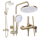 Душовий гарнітур REA ONTARIO BRUSHED GOLD