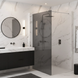 Душевая стенка REA FLEXI 120 GREY CHROME