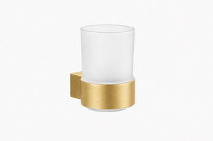 Стакан для зубных щеток VBI TERRA BRUSHED GOLD