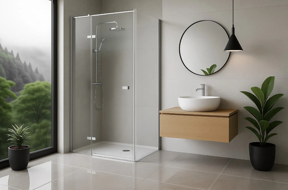 Душова кабіна REA ATLAS 80х80 L CHROME