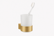 Стакан для зубных щеток VBI TERRA BRUSHED GOLD