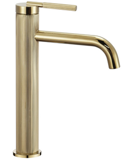 Змішувач для раковини (умивальника) REA ARGON GOLD високий