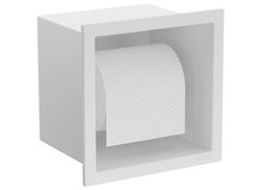 Встраиваемый держатель MEXEN X-WALL-P WHITE для туалетной бумаги