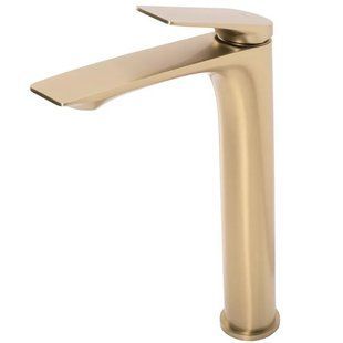 Змішувач для раковини (умивальника) REA AVALON BRUSHED GOLD високий