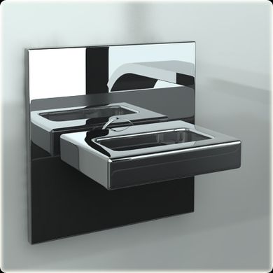 Змішувач для раковини (умивальника) KOHLMAN NEXEN-S CHROME + BOX прихованого монтажу