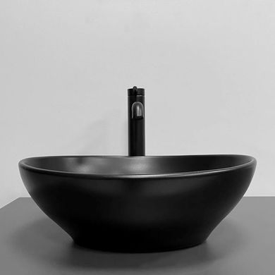 Умывальник (раковина) VBI PARMA BLACK MATT накладной
