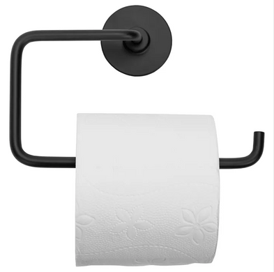 Тримач для туалетного паперу REA 322204 BLACK чорний