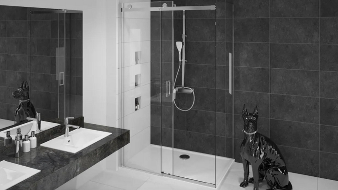 Душова кабіна REA NIXON 100х140 L CHROME