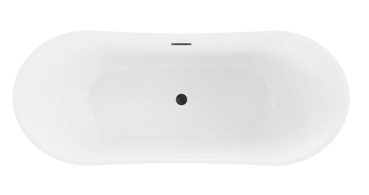 Ванна отдельностоящая MEXEN CELIA BLACK WHITE 170x75 акриловая