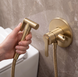 Набор гигиенического душа REA ONTARIO BRUSHED GOLD