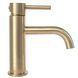 Змішувач для раковини (умивальника) REA LUNGO BRUSHED GOLD низький