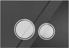 Кнопка змиву для інсталяції MEXEN FENIX 06 BLACK