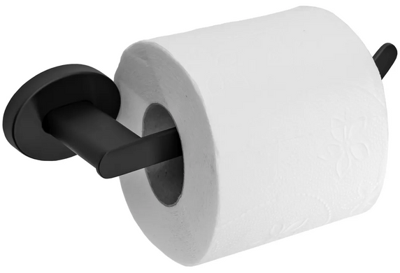 Тримач для туалетного паперу REA 322186 BLACK чорний