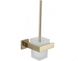 Ёршик для унитаза VBI JUPITER BRUSH GOLD