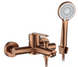 меситель для ванны REA ONTARIO BRUSHED COPPER с изливом