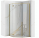 Душова кабіна REA DIAMOND 90х90 BRUSHED GOLD