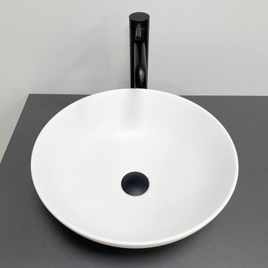 Умывальник (раковина) VBI AMALFI WHITE MATT накладной