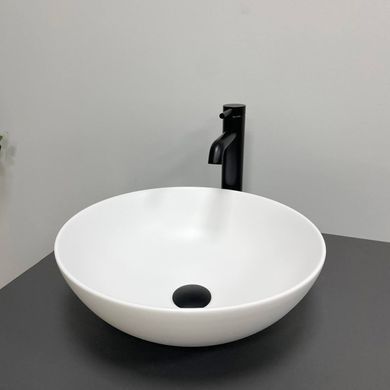Умывальник (раковина) VBI AMALFI WHITE MATT накладной