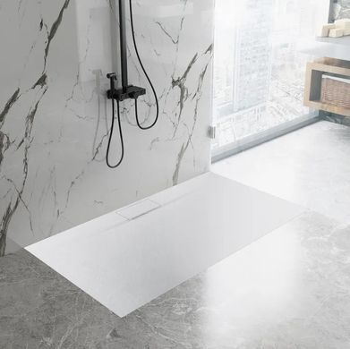 Душевой поддон REA BAZALT 80x120 LONG WHITE