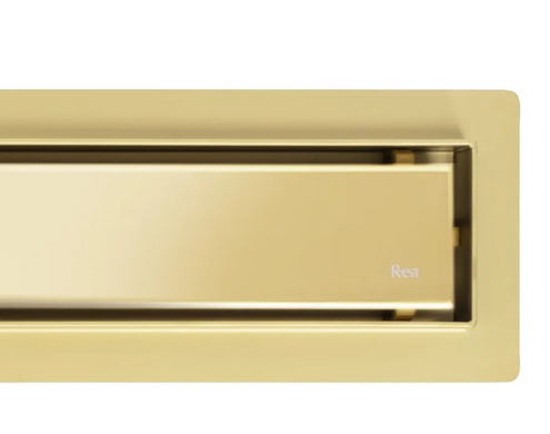 Трап для душа REA NEOX 70 PRO GOLD 2в1 золотой
