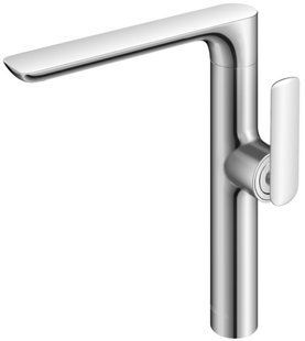 Змішувач для раковини (умивальника) KOHLMAN EXPERIENCE CHROME високий