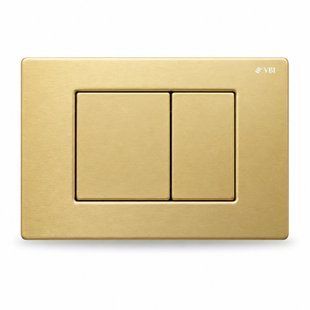 Кнопка смыва для инсталляции VBI ELBA XS BRUSHED GOLD