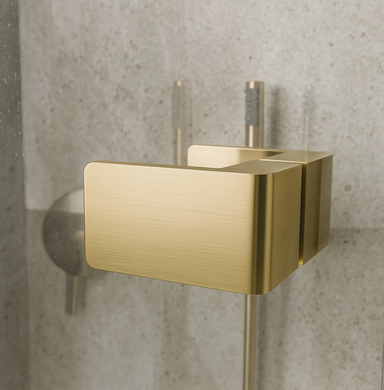 Душова кабіна REA ATLAS 80х120 L BRUSHED GOLD
