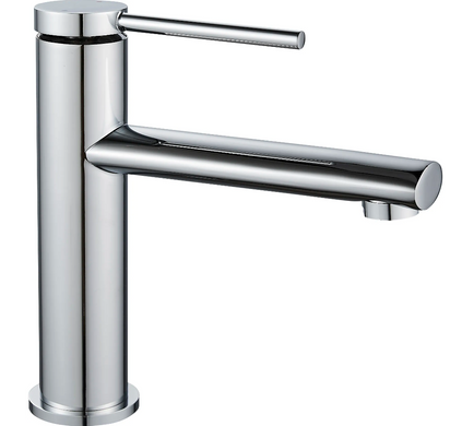 Змішувач для раковини (умивальника) REA OVAL CHROME хром низький