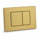 Кнопка змиву для інсталяції VBI ELBA XS BRUSHED GOLD