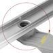 Трап для душу REA NEOX 80 SUPERFLOW BRUSHED STEEL 2в1 сталь