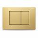 Кнопка змиву для інсталяції VBI ELBA XS BRUSHED GOLD