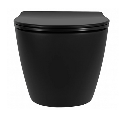 Підвісний унітаз REA CARLO TORNADO BLACK MATT