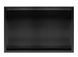 Встраиваемая полка REA 30X60 BLACK MATT с ободком