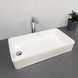Умывальник (раковина) VBI VELLETRI M WHITE накладной